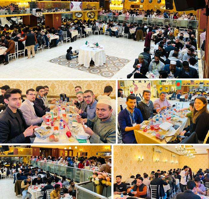 Attendance of Bangladeshis in Grand Iftar organized by Basat in Istanbul, Turkey