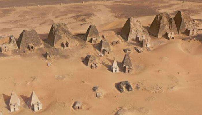 In that country there are more pyramids than Egypt